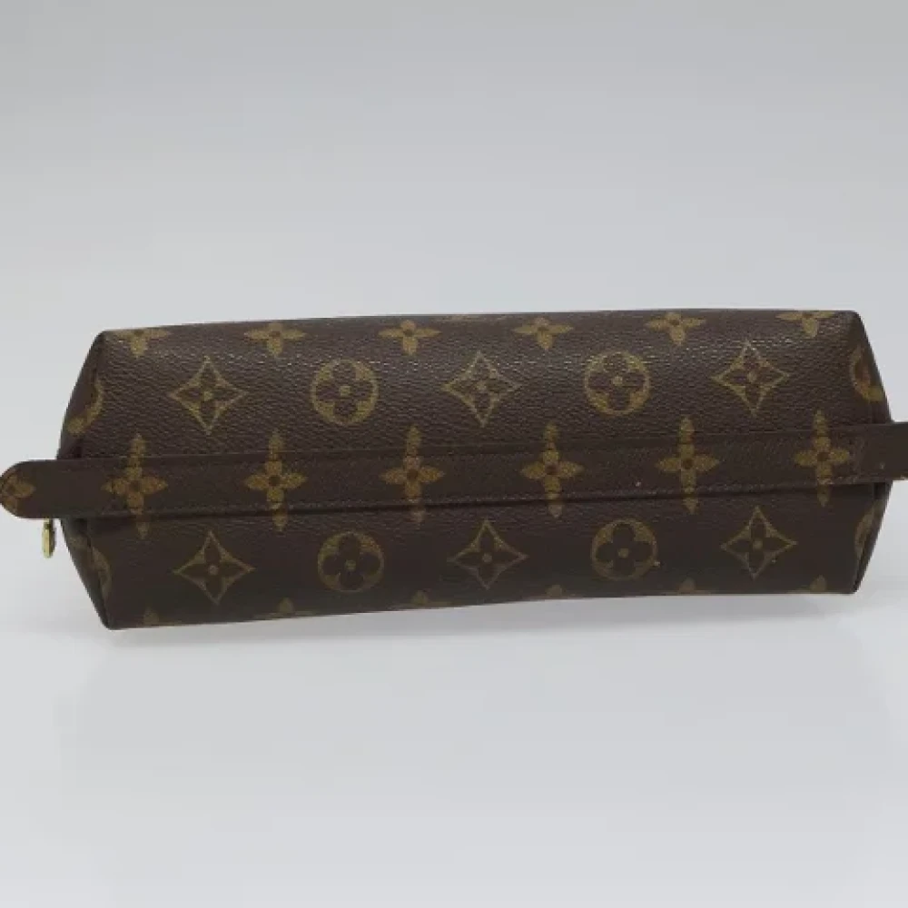 Louis Vuitton Vintage Pre-owned Canvas pouches Brown Dames