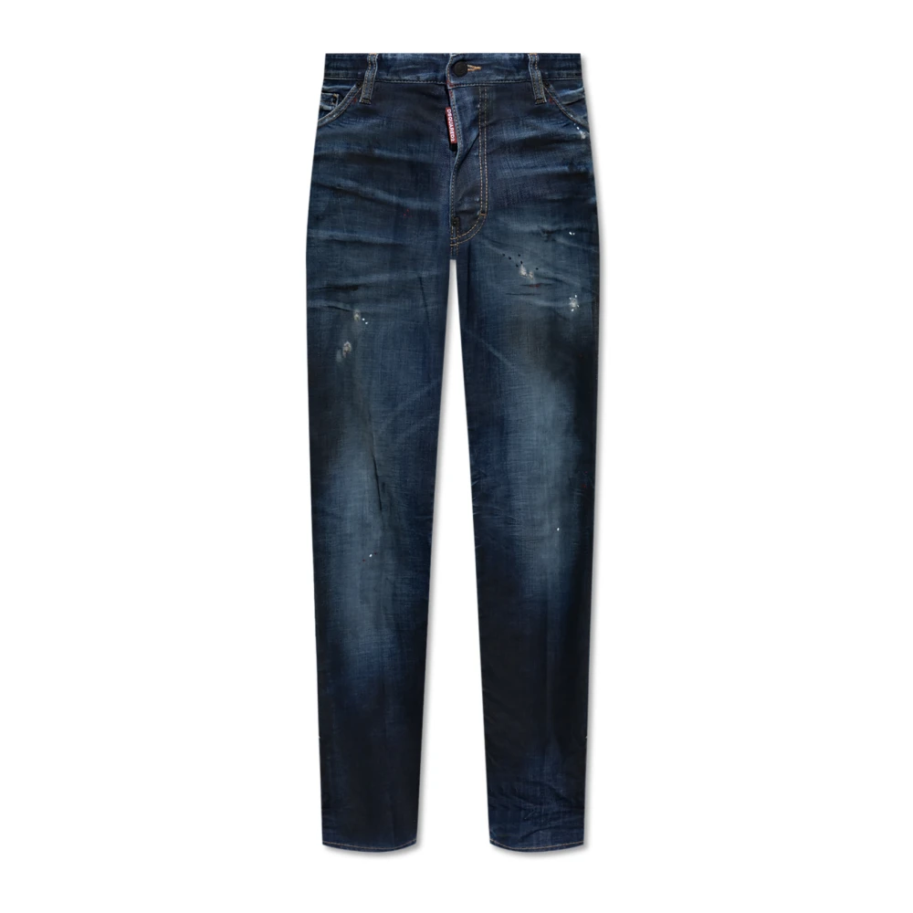 Dsquared2 Stijlvolle Broeken voor Mannen Blue Heren
