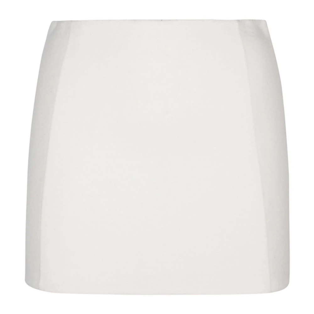 P.a.r.o.s.h. Stijlvolle Mini Rok Beige Dames