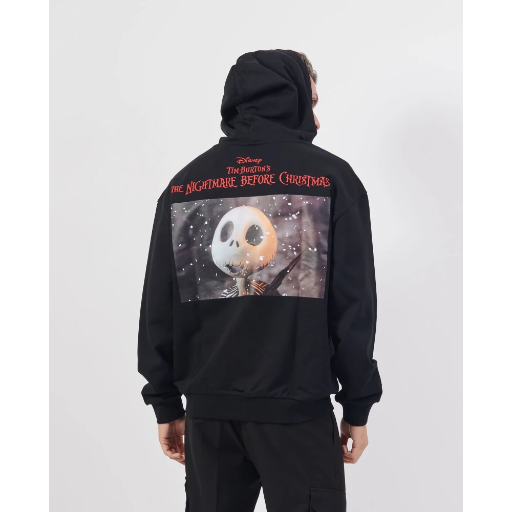 Hugo Boss Nightmare Before Christmas Sweater Zwart Black Heren