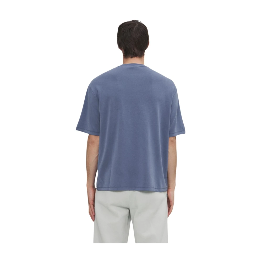 Armani Exchange Basic Tee Blue Heren