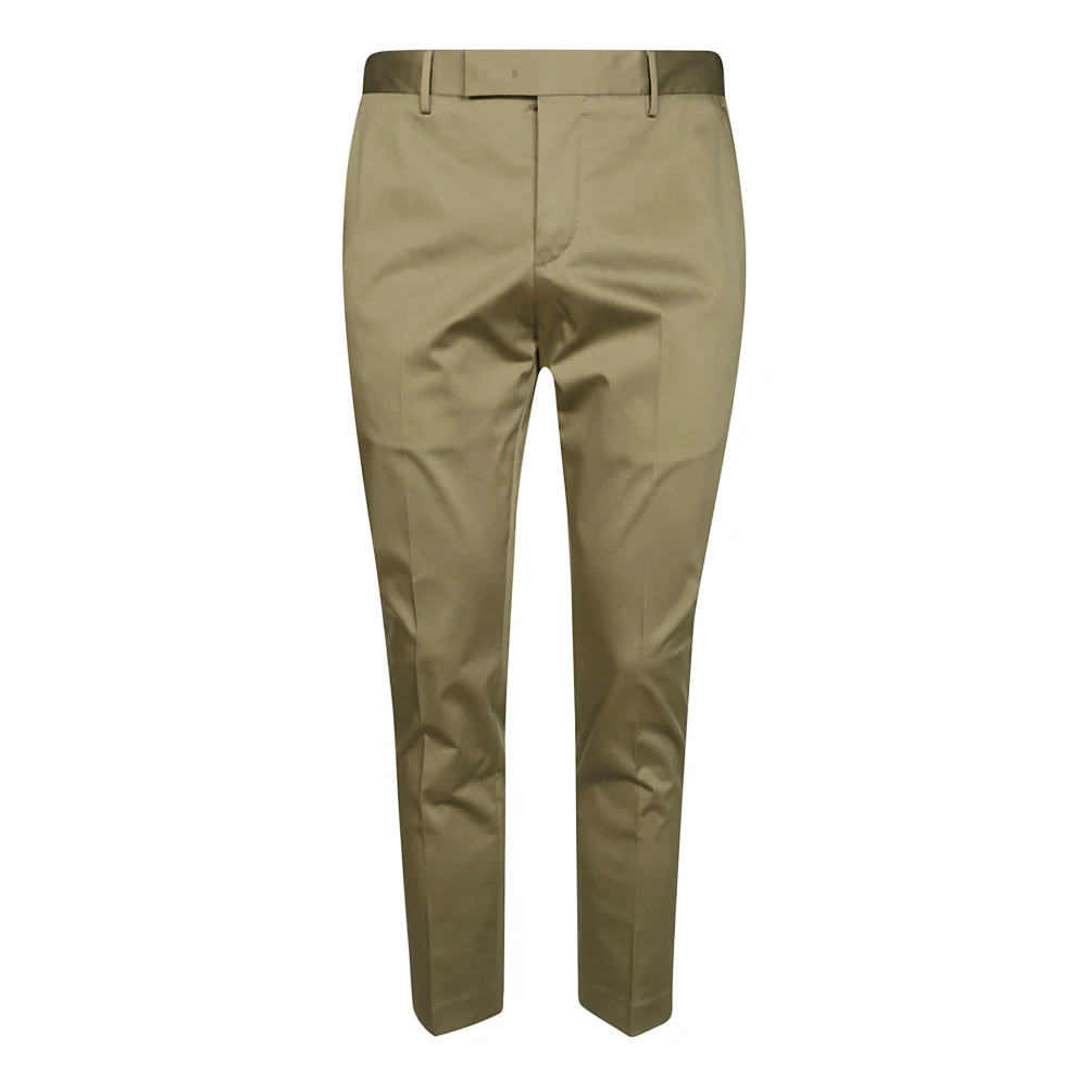 Pt01 Slim-fit Trousers Green Dames