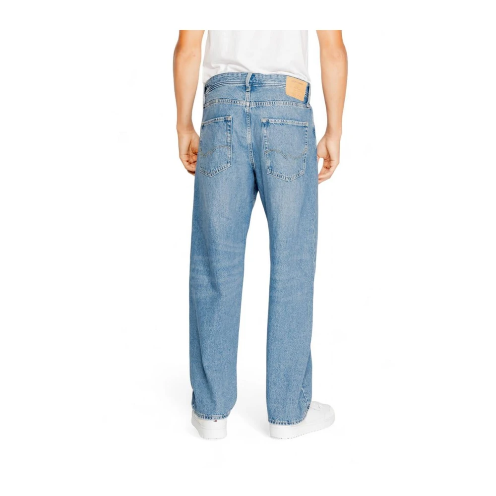 jack & jones Blauwe Katoenen Denim Jeans Heren Herfst Winter Blue Heren