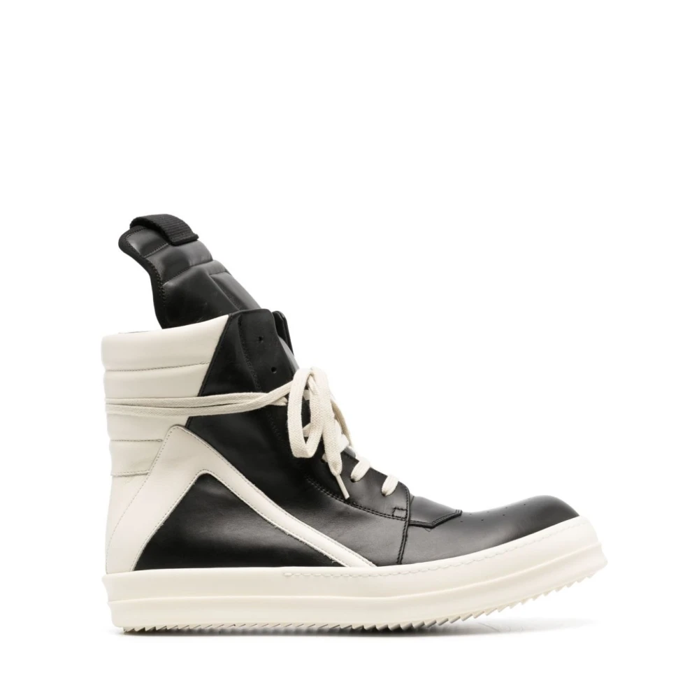 Rick Owens Geobasket 911 Sneakers Stijlvolle herenschoenen Black Heren