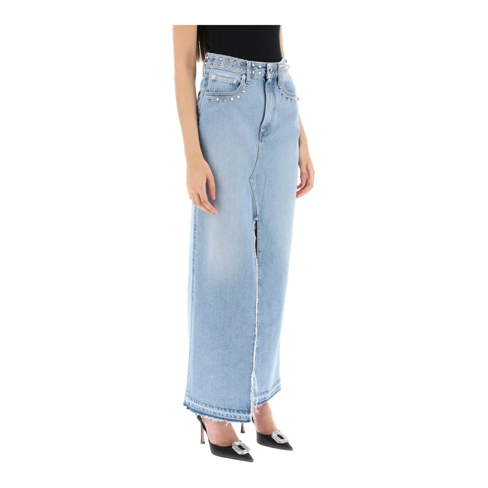 Alessandra Rich Loose-fit Jeans Blue Dames