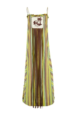 Clover Cotton Midi Dress