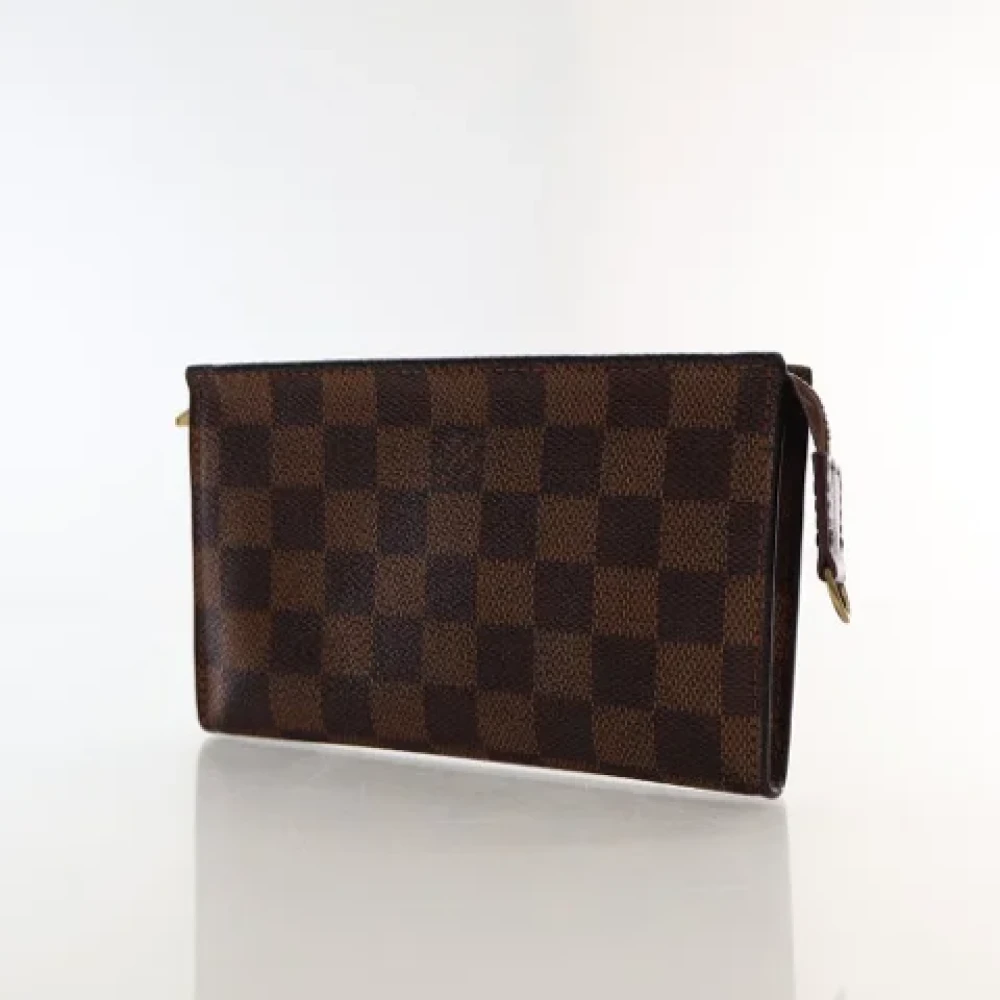 Louis Vuitton Vintage Pre-owned Coated canvas wallets Brown Dames