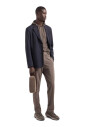 veste-bleue-a-boutonniere-simple-en-nylon-stretch
