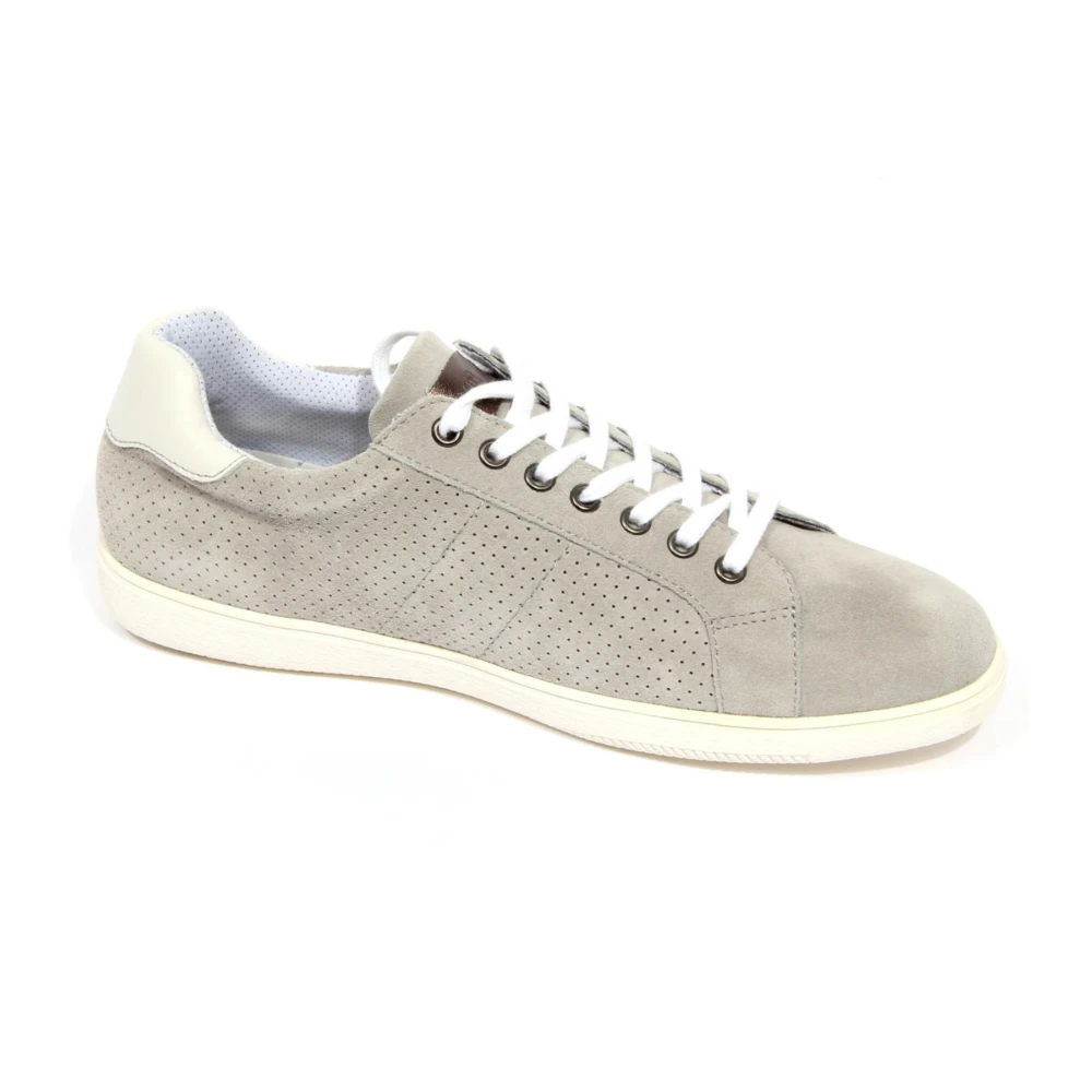 Gaudi Premium Grade Suède Schoenen Heren Schoenen Grijs