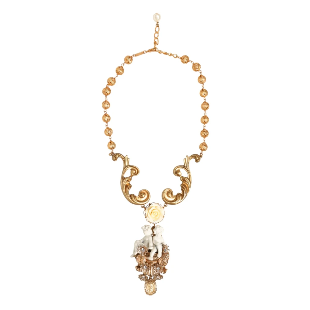 Dolce & Gabbana Women's Yellow Charm Necklace