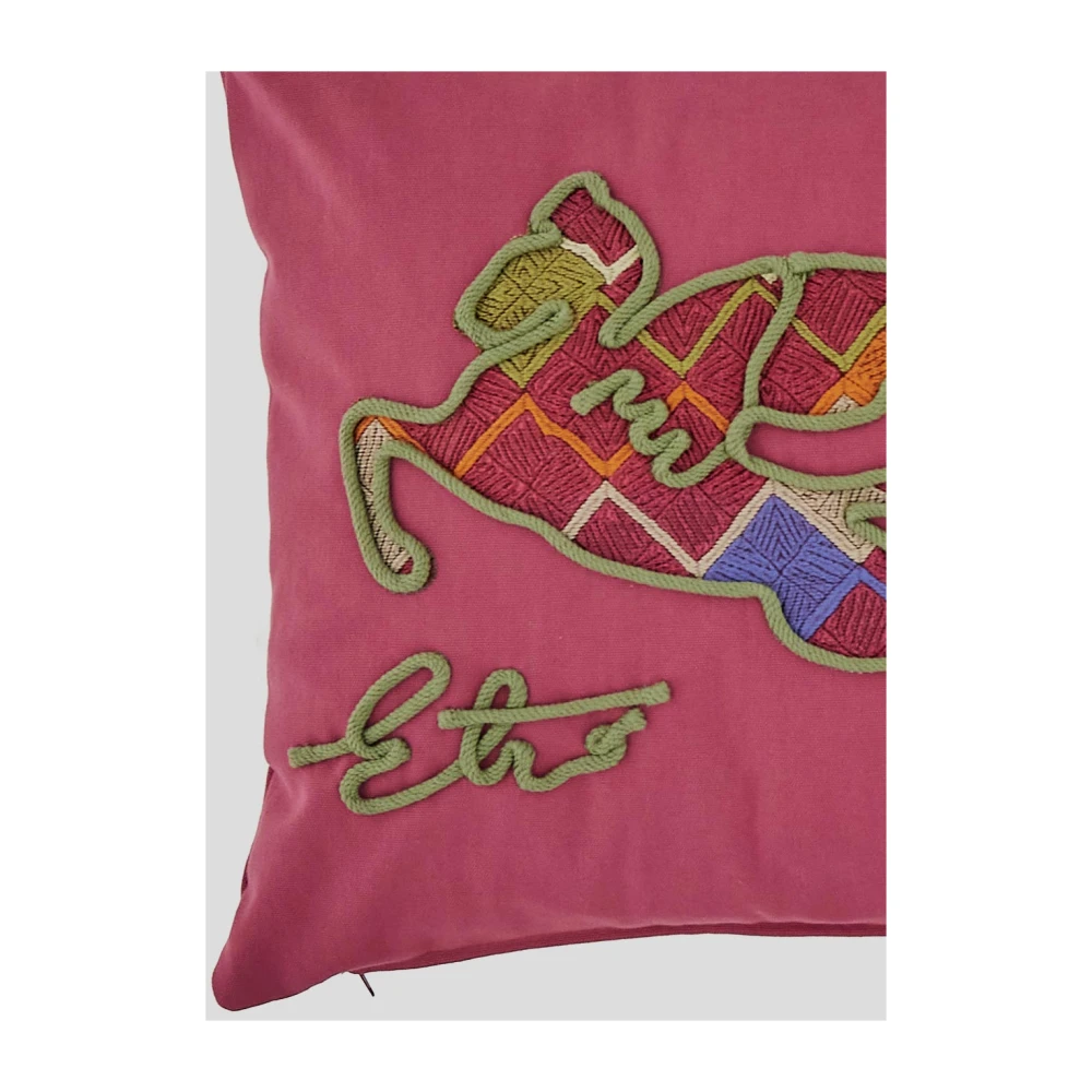 ETRO Pillows Pillow Cases Pink Unisex