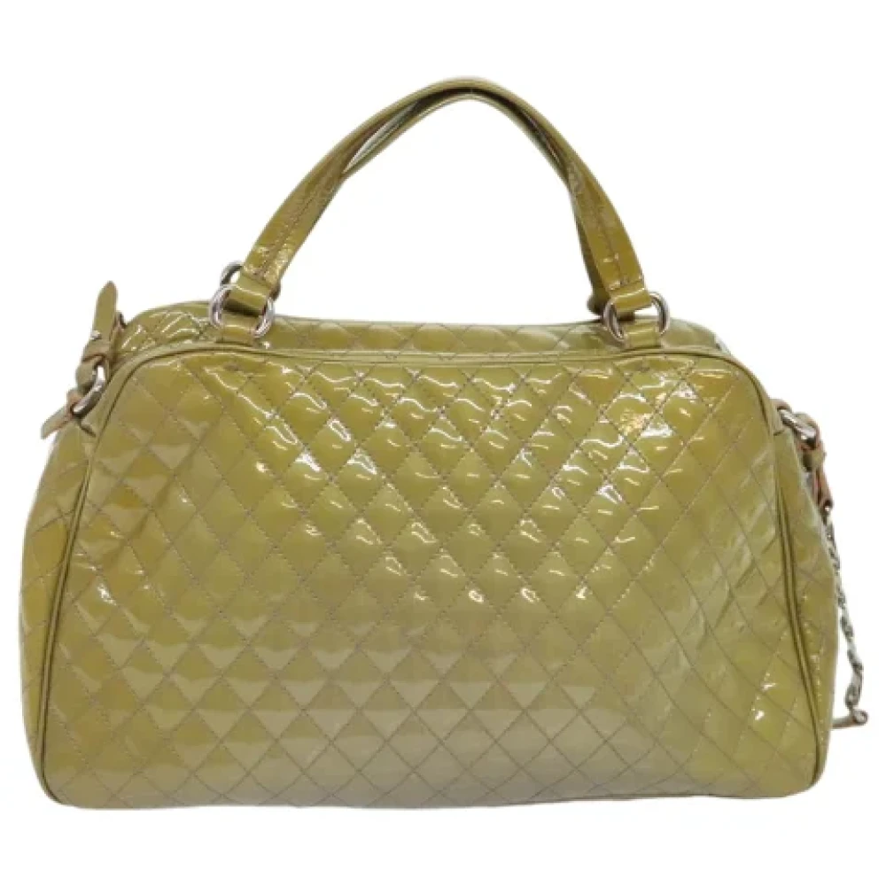 Salvatore Ferragamo Pre-owned Canvas handbags Brown Dames