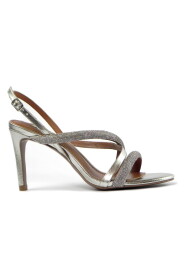 Sandalen met hoge hakken