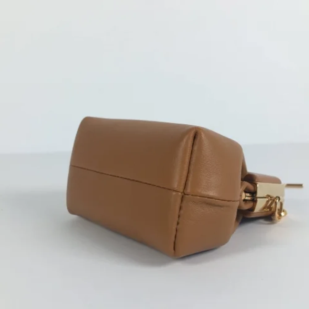 Fendi Vintage Pre-owned Leather fendi-bags Brown Dames