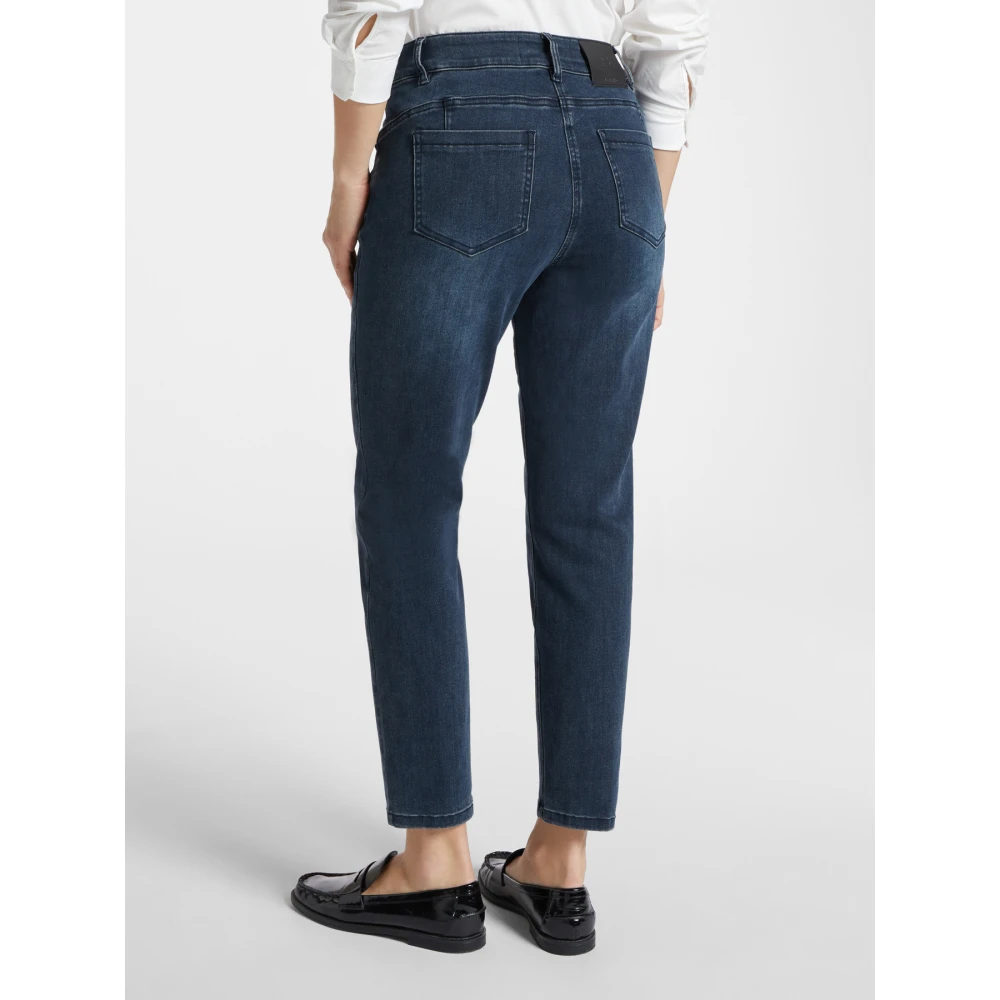 Elena Mirò Denim Power Stretch Jeggings Blue Dames