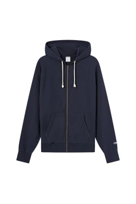 Felpa con Cappuccio Full Zip Reverse Weave