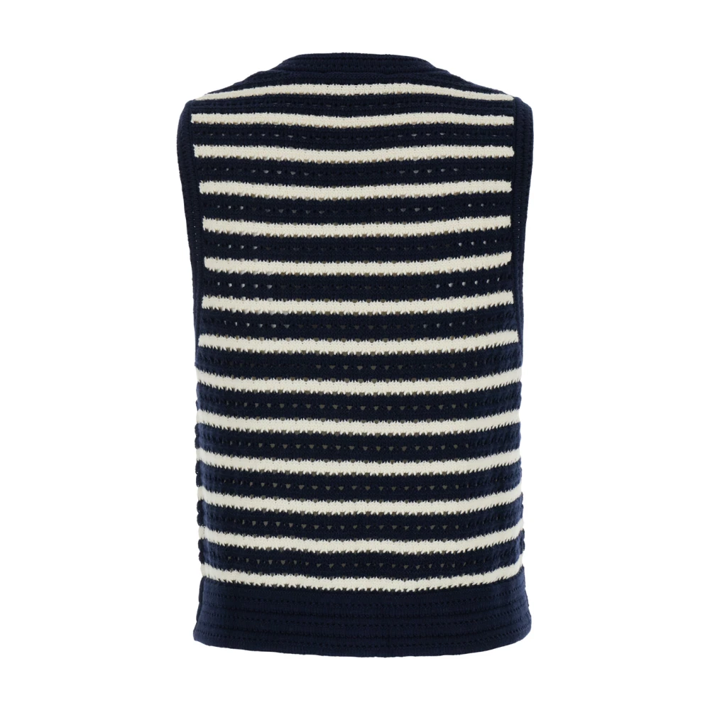 Dunst MultiColour Gehaakt Gebreid Vest Multicolor Dames