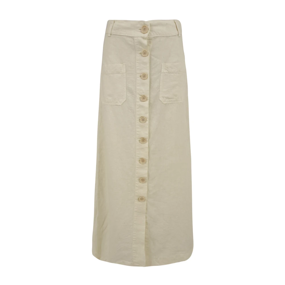 Aspesi Midi Rok Beige Dames
