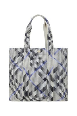 green-plaid-tote-bag