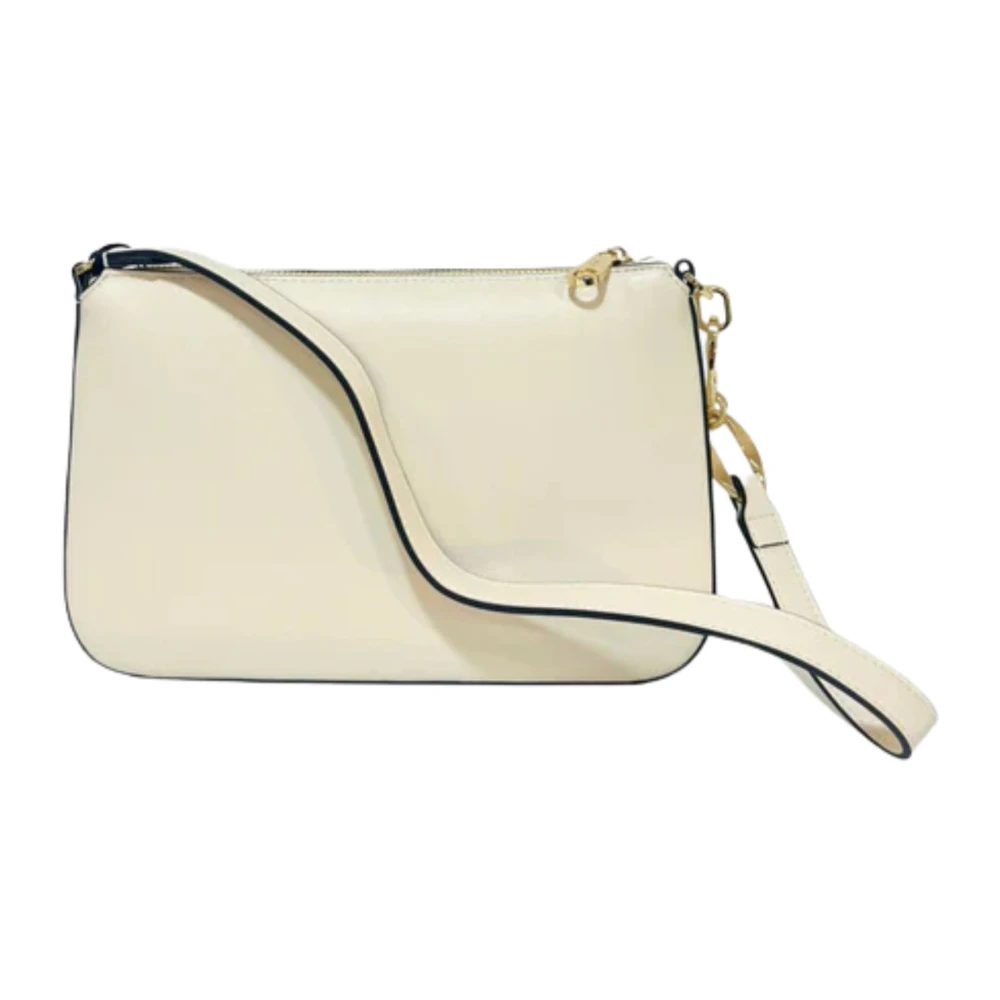 Twinset Elegante Beige Schoudertas Beige Dames
