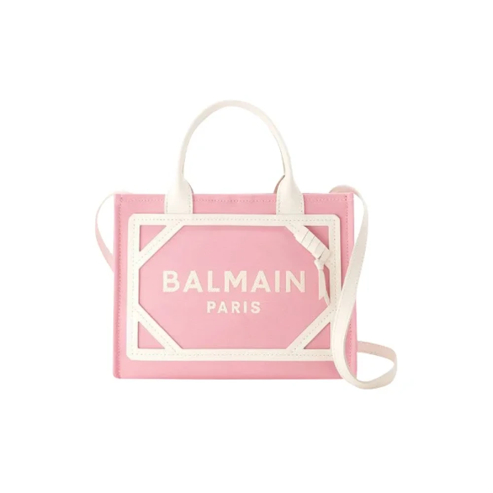 Balmain Canvas handbags Pink Dames