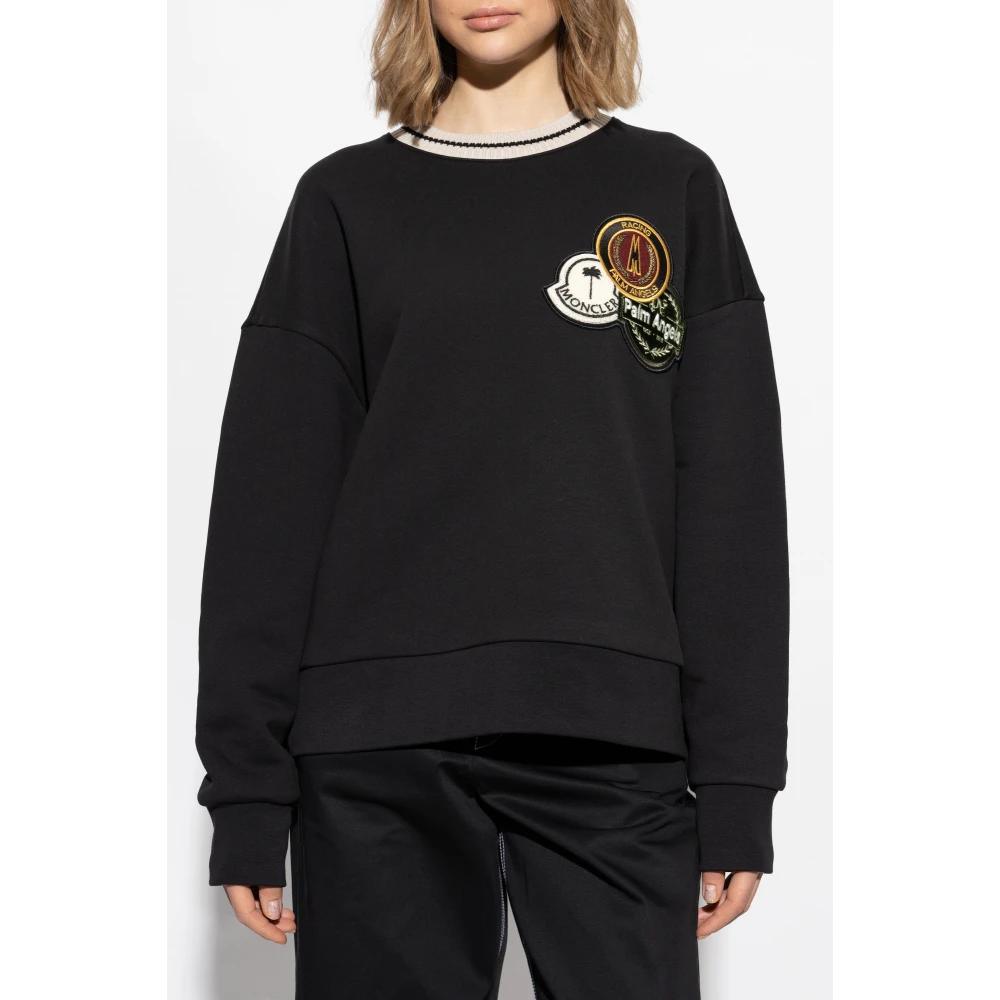 Moncler 8 Palm Angels Black Unisex