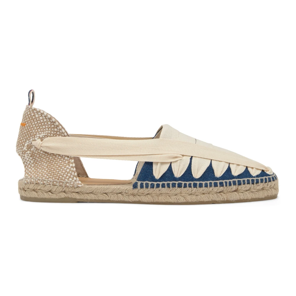 Castañer Norman Jeans 263 · Platte Espadrille Beige Heren