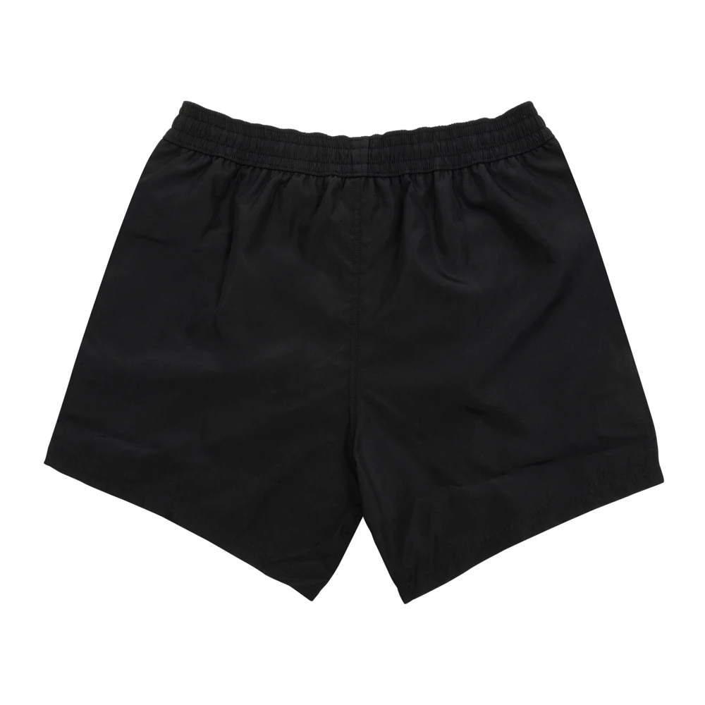 Balmain Logo Zwemshorts met Koordsluiting Black Heren
