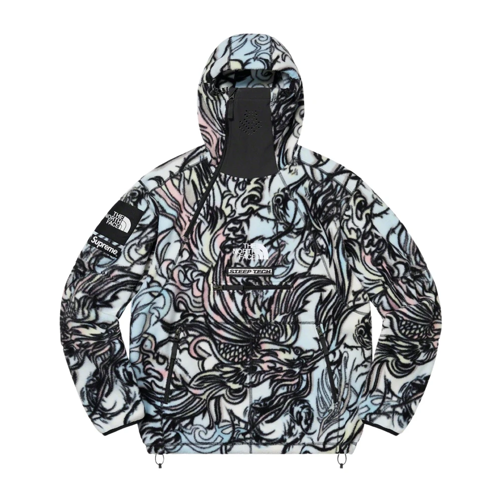 Supreme Beperkte oplage Dragon Fleece Pullover Multicolor Heren