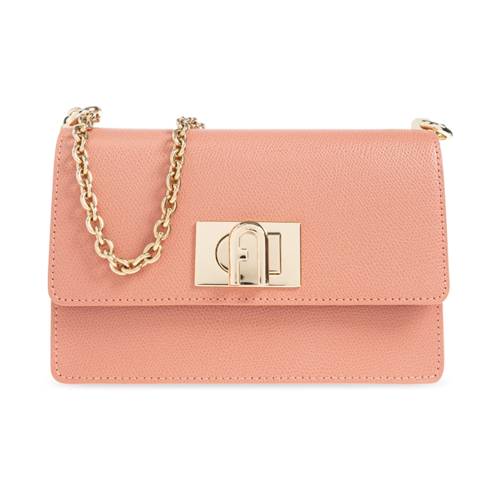 Furla Vrouw Roze Tassen Dames, One Size, Leer, 1927 Mini Bag