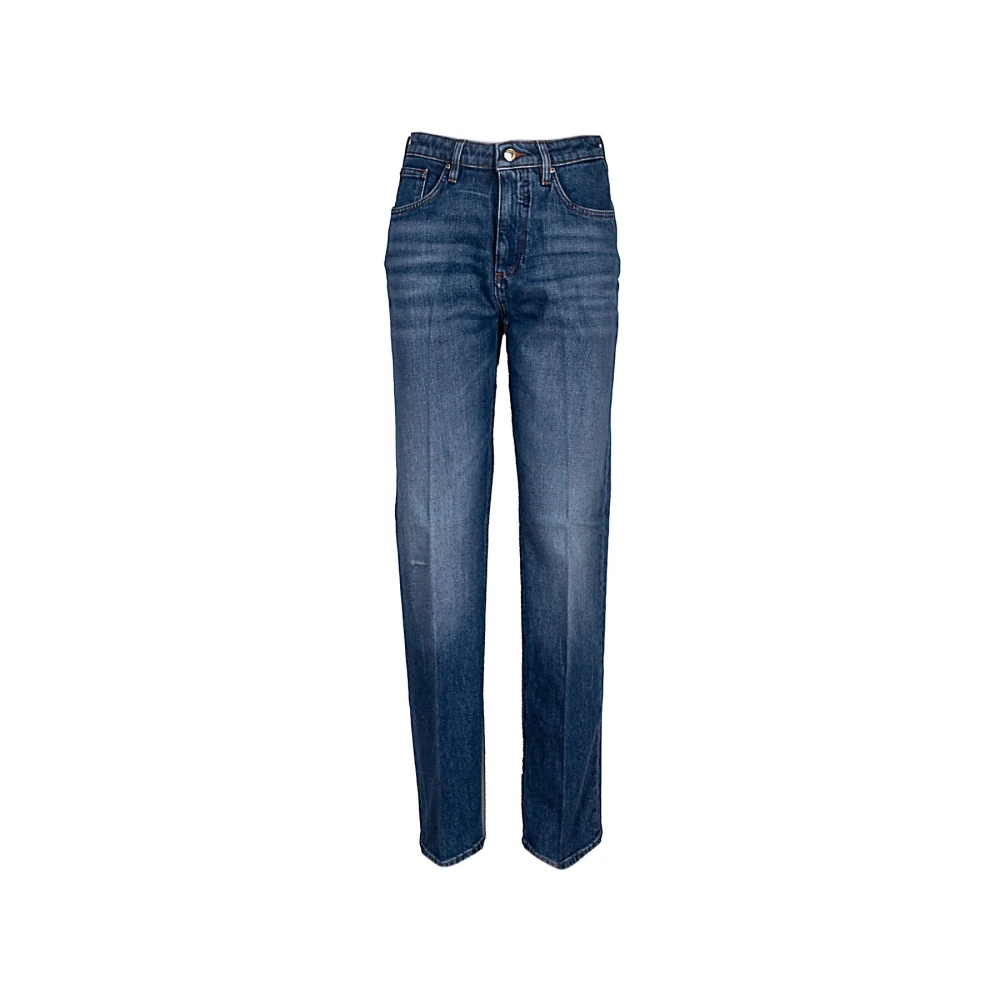 Don The Fuller Klassieke Straight Fit Denim Jeans Blue Dames