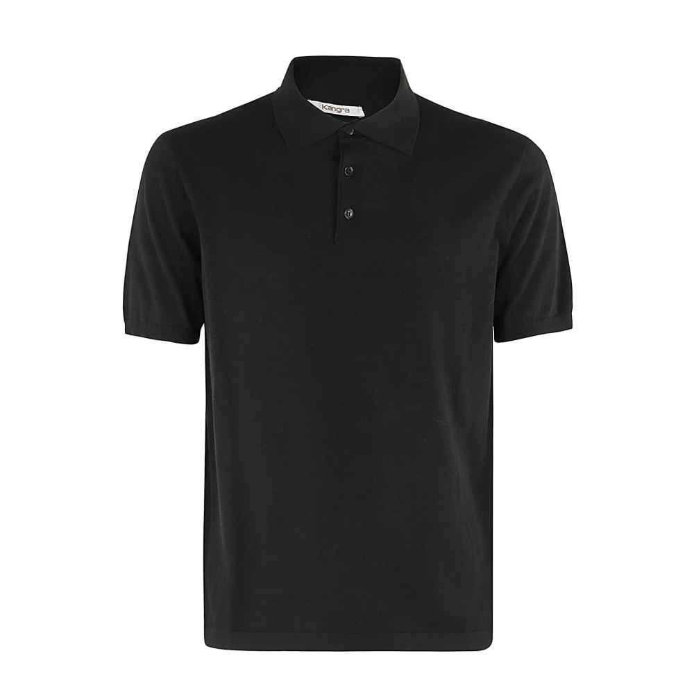 Kangra Klassieke Polo Shirt Black Heren
