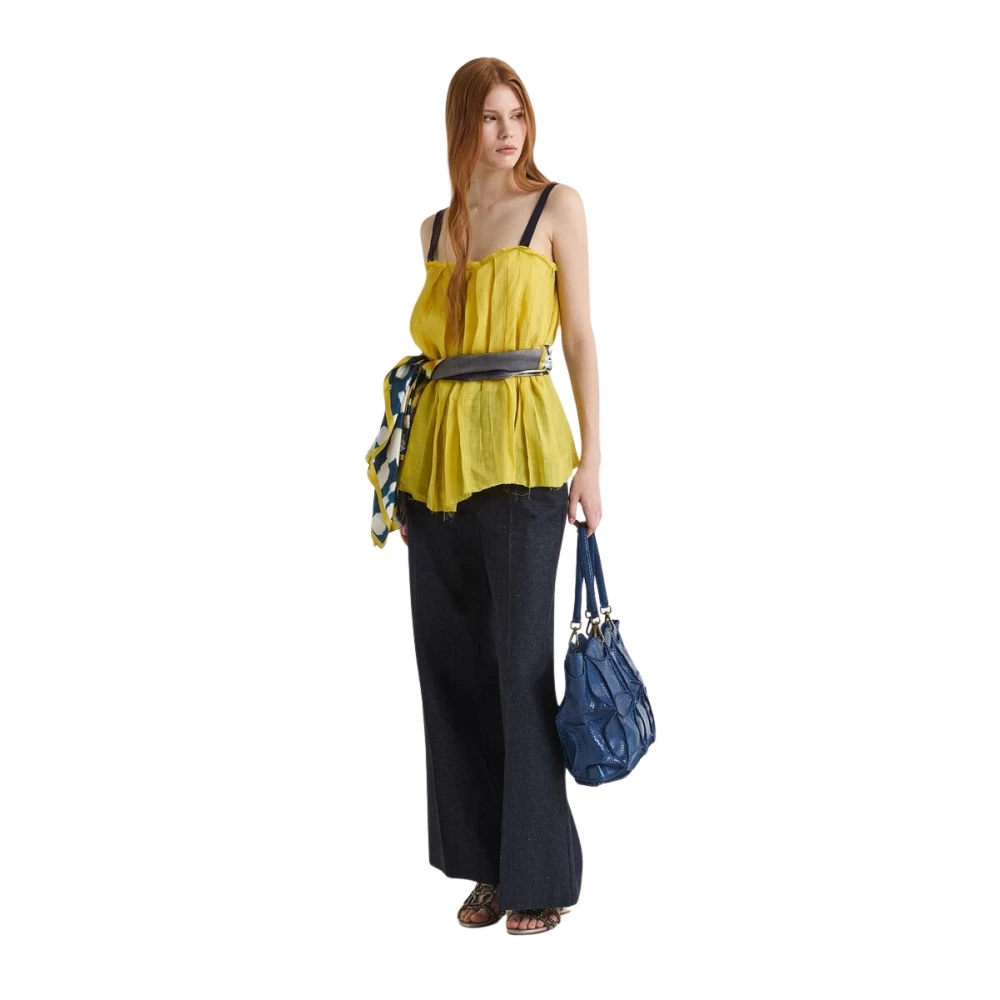 Tops > Sleeveless Tops - - Maliparmi - Modalova