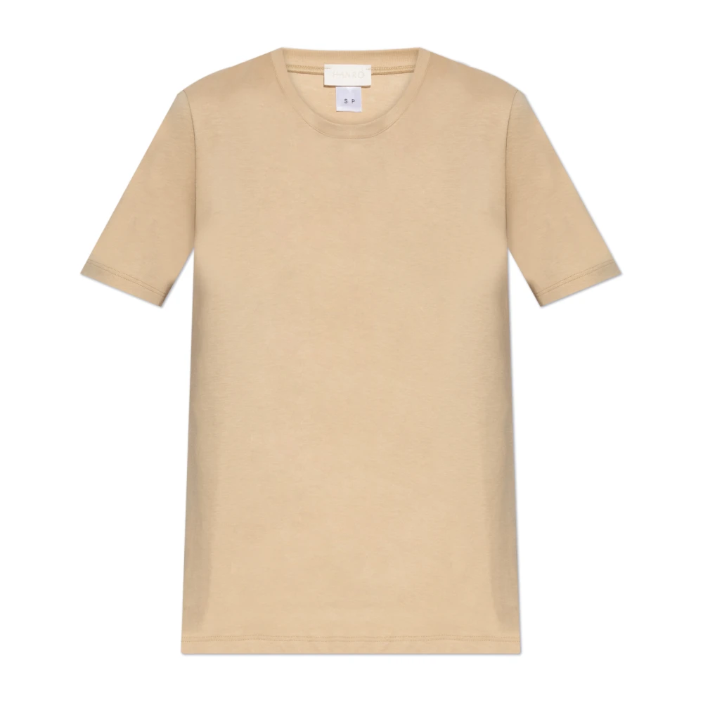 Hanro T-shirt Natuurlijk Beige Dames