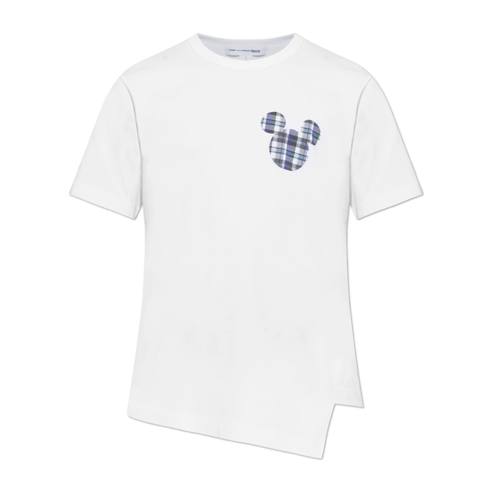 Comme des Garçons T-shirt met print White Heren