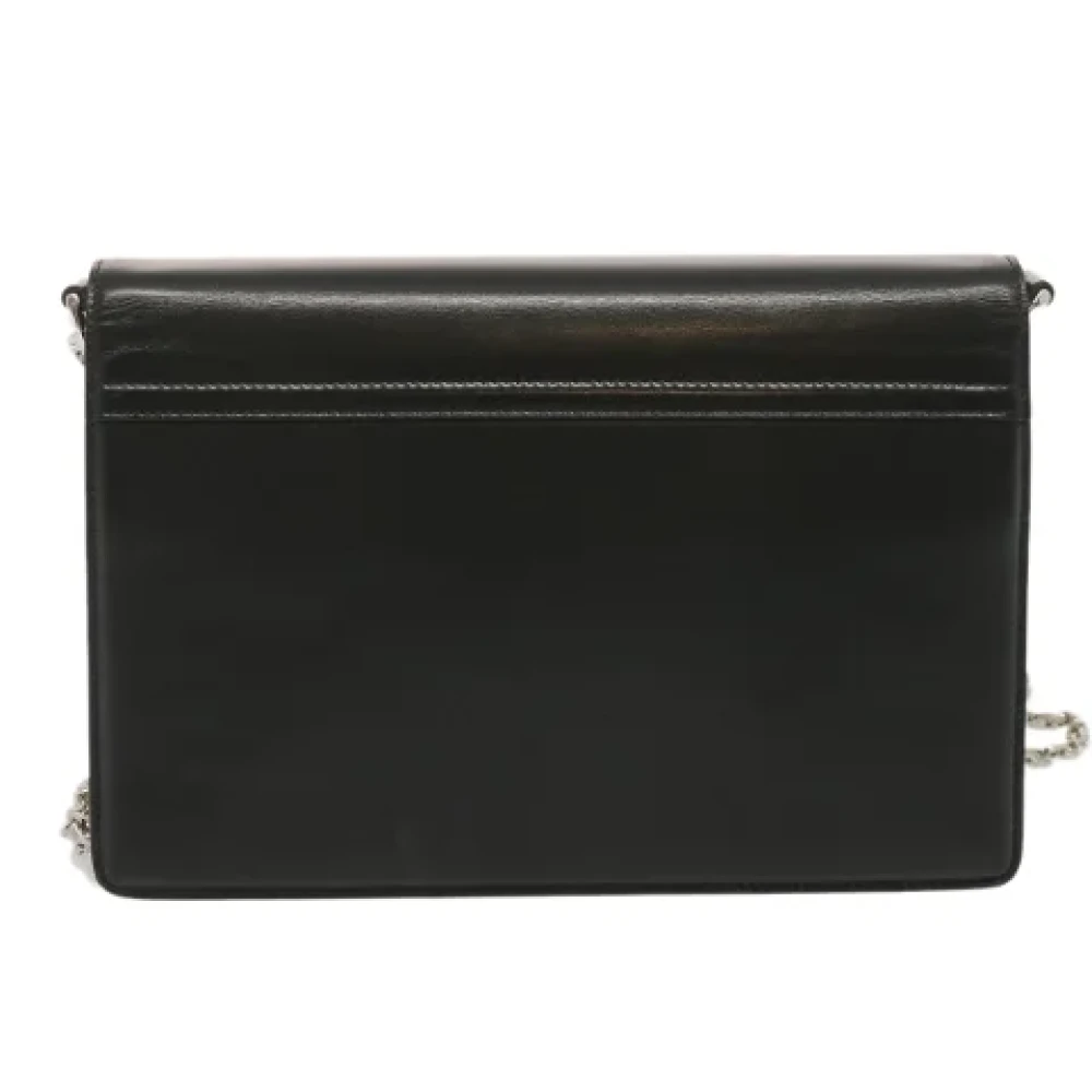Givenchy Pre-owned Leather shoulder-bags Black Dames