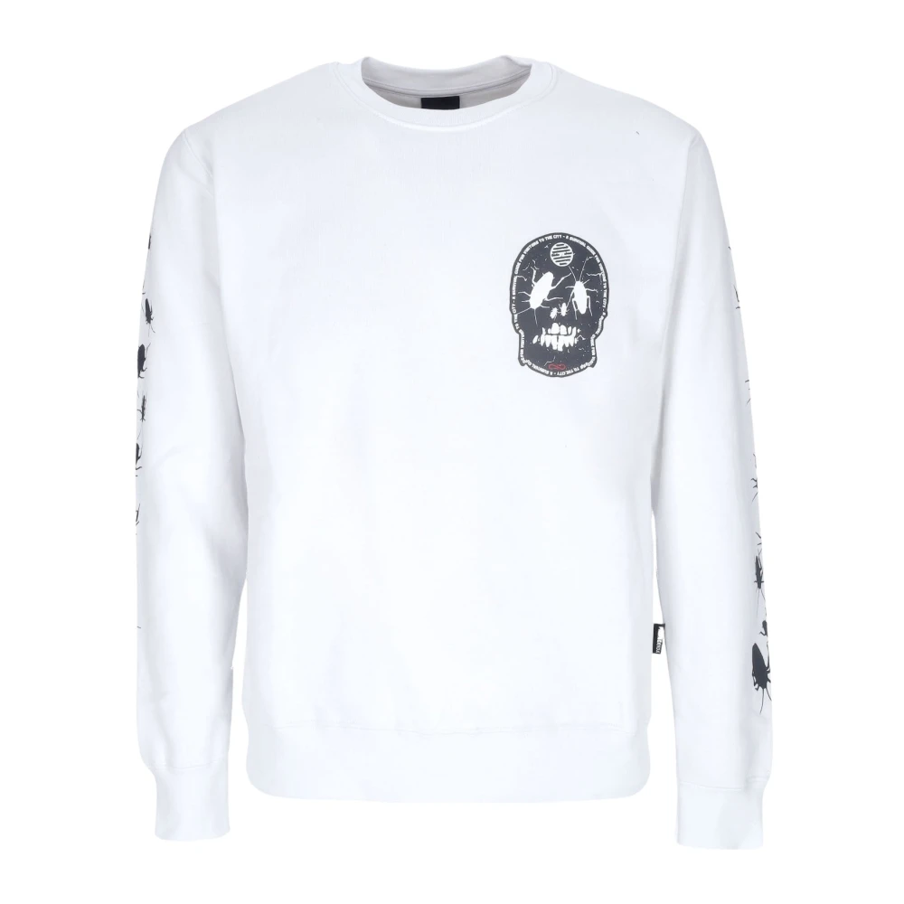 Propaganda Witte Crewneck Sweatshirt met Geborduurd Logo White Heren