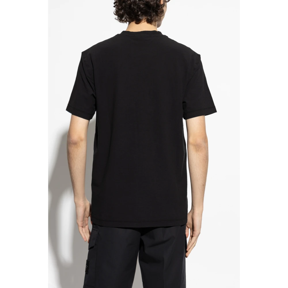 Stone Island T-shirt capsule Ghost Black Heren