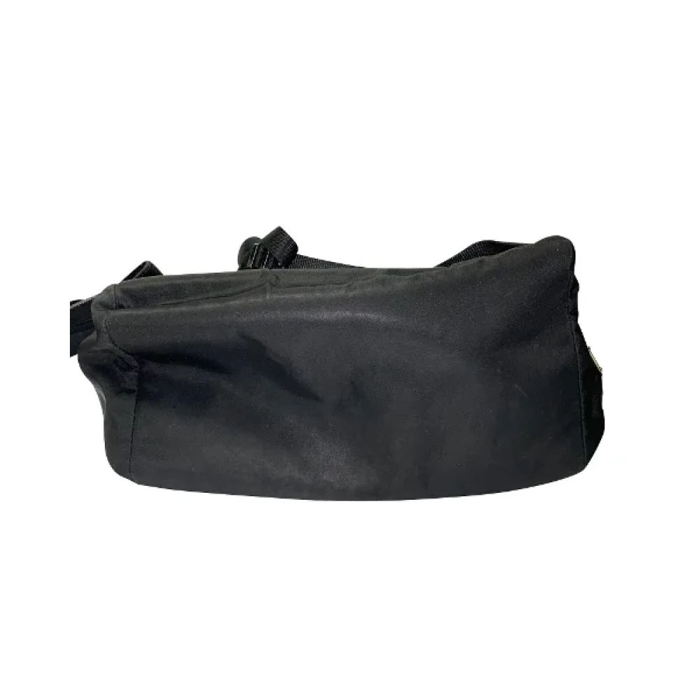 Prada Vintage Pre-owned Nylon backpacks Black Unisex