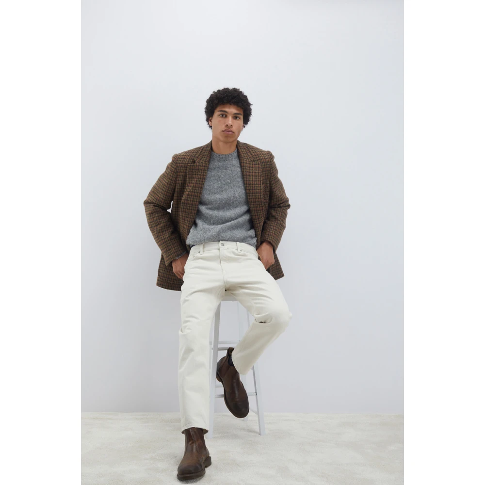 Roy Roger's Stijlvolle Carrot Fit Denim Jeans White Heren