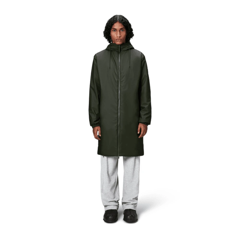 Rains Stijlvolle Parka Green Heren