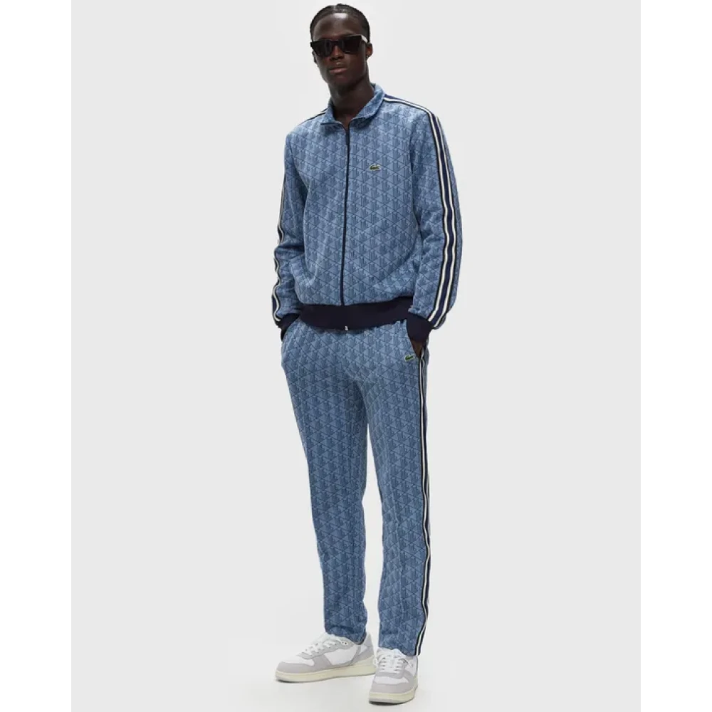 Lacoste Heren Logo Sweatpants Blue Heren