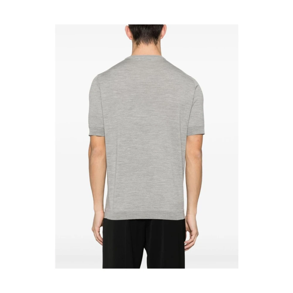 Goes Botanical Botanische Merinowollen T-Shirt Gray Heren