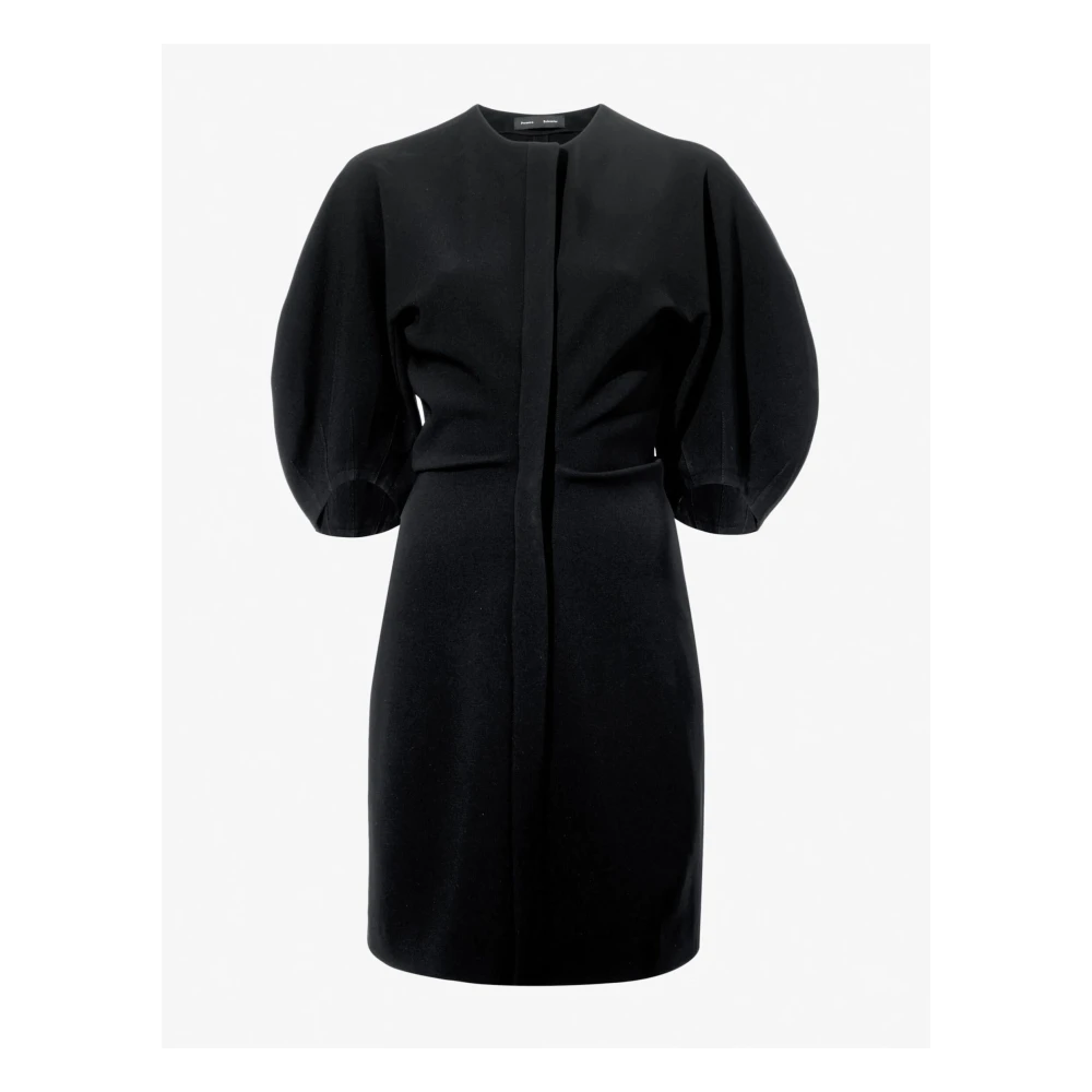 Proenza Schouler Elegante Zwarte Minijurk Black Dames