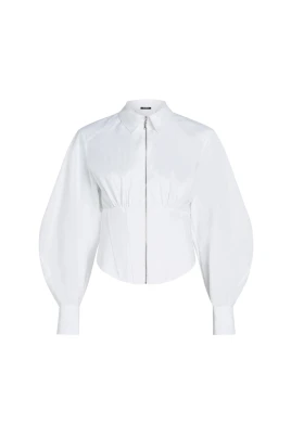 Corset Poplin Shirt