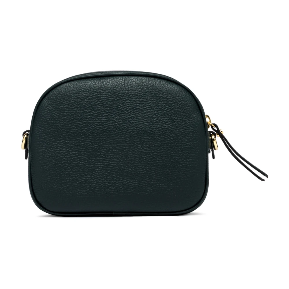 Gianni Chiarini Donkergroene Leren Cameratas Green Dames
