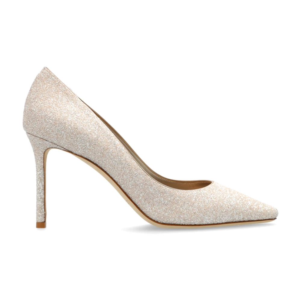Jimmy Choo Women's Yellow Romy High-Heeled Shoes - Pumps - 7 Uk - Shoes