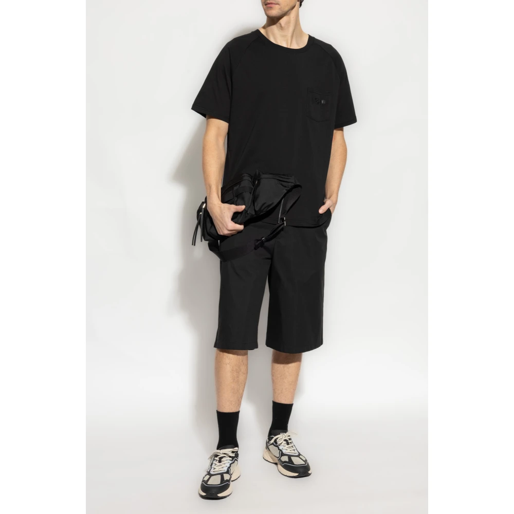 Moschino Shorts met zakken Black Heren