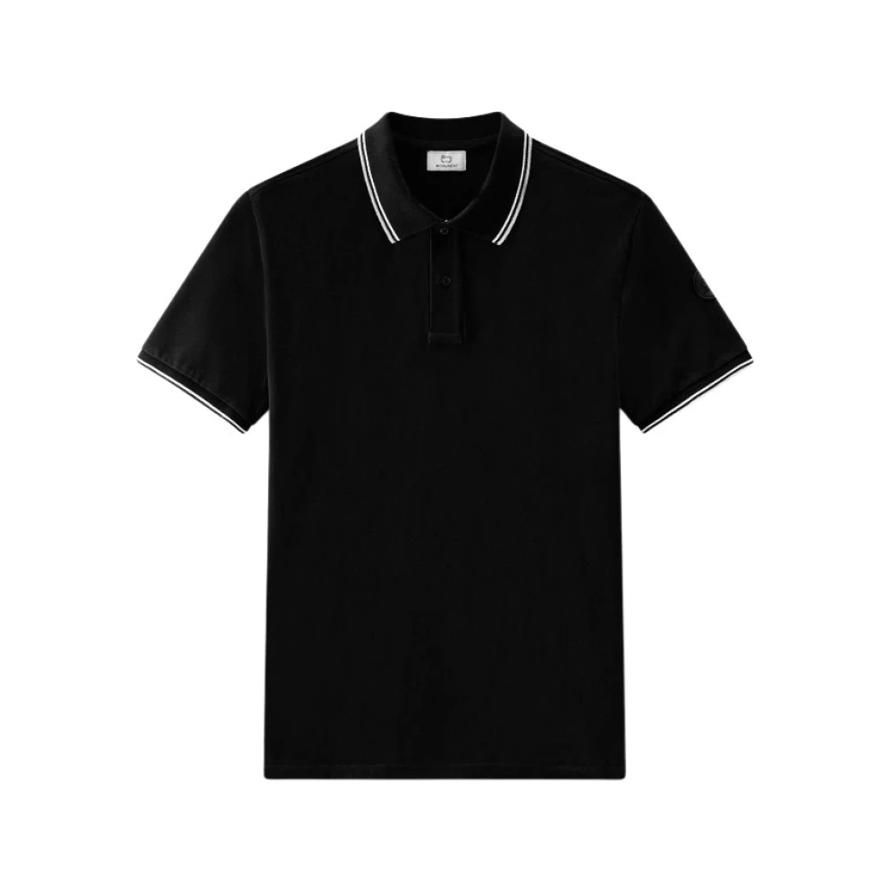 Woolrich Men's Black Polo Shirts, Xl, Monterey Polo