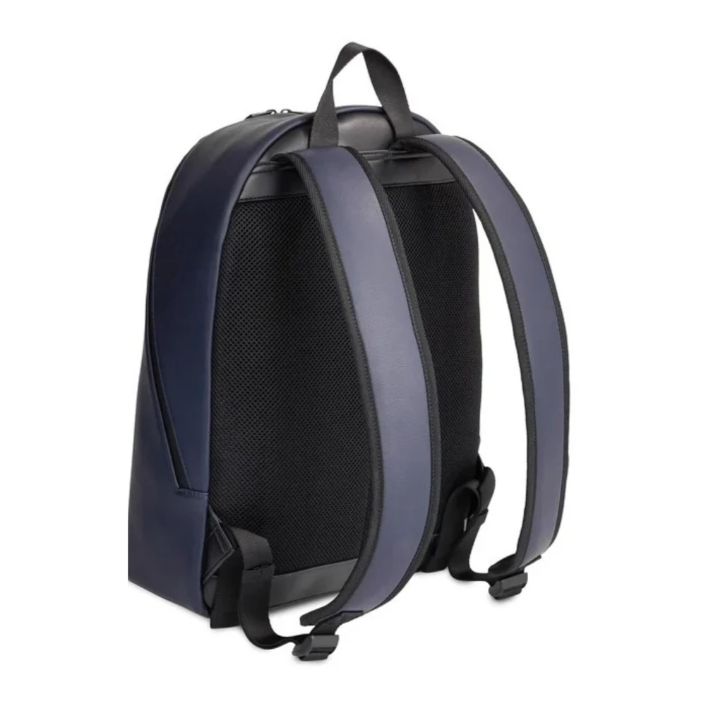 Tommy Hilfiger Essentiële Dome Rugzak voor Mannen Blue Heren